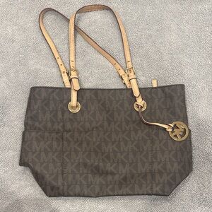 Michael Kors Signature Brown Tote